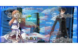 SAO тема для контакта