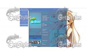 Sword art online  Asuna тема для контакта