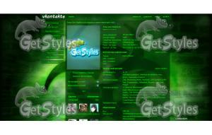 Toxic_green тема для контакта