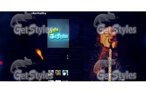 HYDE тема для контакта