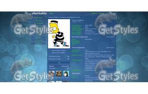Blue boobles тема для контакта