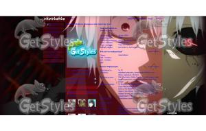 Tokyo Ghoul тема для контакта