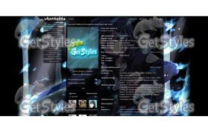 Sword Art Online тема для контакта