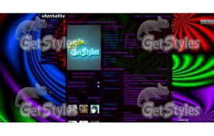 iridescence тема для контакта