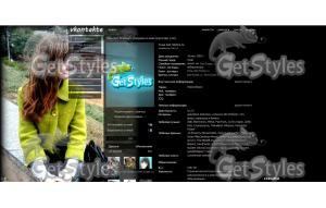 девушка тема для контакта