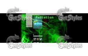 Radiation тема для контакта