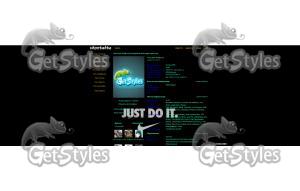 NIKE JUST DO IT тема для контакта
