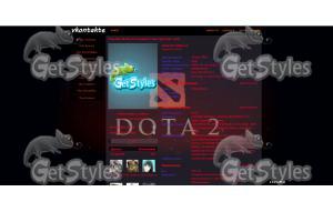 DOTA2 тема для контакта