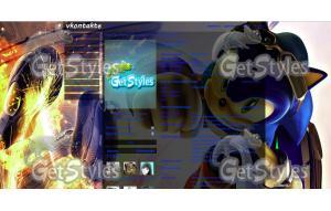 sonikRiders тема для контакта