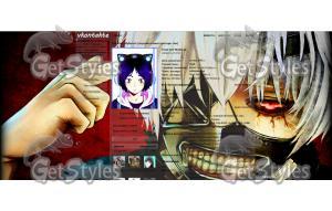 Tokyo Ghoul Канеки тема для контакта