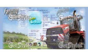 Farming truck Simulator 2 тема для контакта