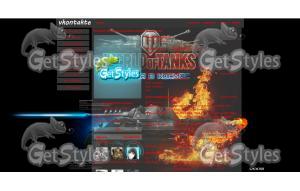 world of tanks тема для контакта