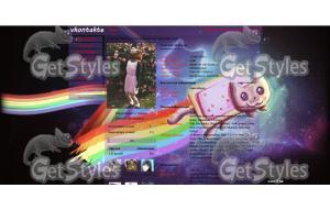 nyanCat тема для контакта