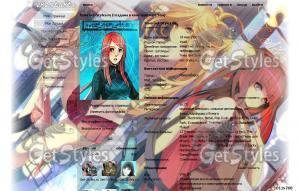 Panty and Stocking тема для контакта