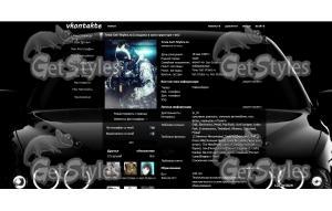 BWM тема для контакта