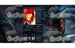 Talon_Lol тема для контакта