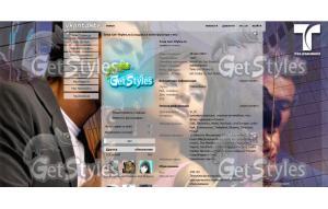 женщина в зеркале тема для контакта