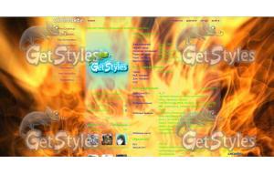 пламя! тема для контакта