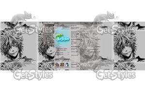 реборн бьякуран тема для контакта