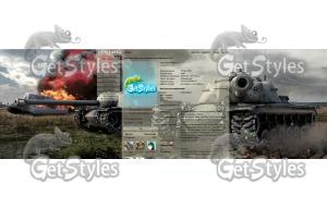 Wold of Tanks тема для контакта