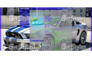 Ford Mustang GT500 тема для контакта