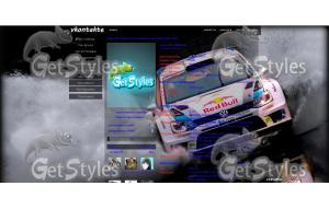 VW POLO R WRC тема для контакта