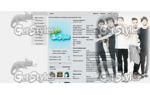 one direction wwat тема для контакта