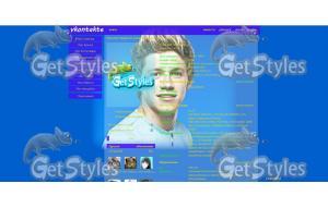 Niall_FOREVER_NICE_Horan тема для контакта