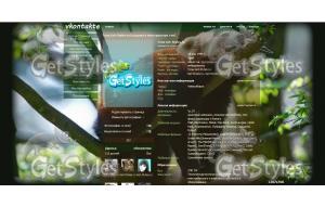 красная панда  тема для контакта