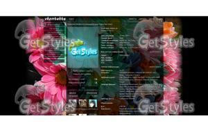 wwwцветочки тема для контакта