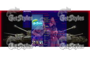 World Of Tanks 0001 тема для контакта