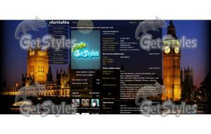 london тема для контакта