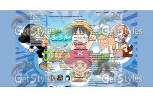 One Piece тема для контакта