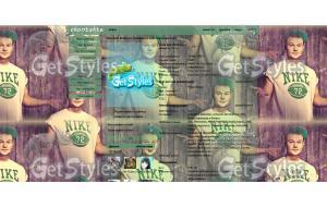 Nike тема для контакта