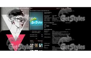 GD Mugler тема для контакта