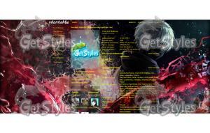 Tokyo ghoul тема для контакта