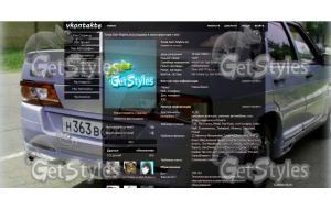 Ваз 2115 тема для контакта