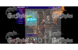 Dragon Hunter тема для контакта