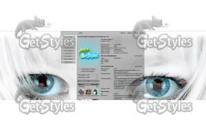 Blue Eyes тема для контакта