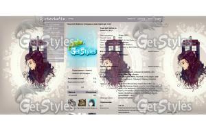 DoctorWho_TARDIS тема для контакта