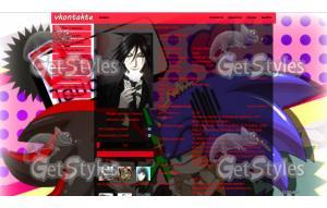 SonicXshadow тема для контакта