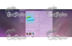MAC OS Theme тема для контакта