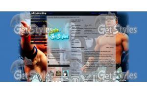 AJ Styles тема для контакта