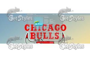 Chicago Bulls тема для контакта