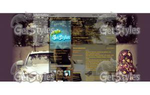 Красотка тема для контакта