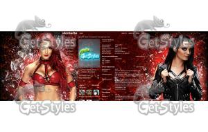 WWE Divas тема для контакта