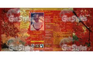 Orange Autumn Осень тема для контакта