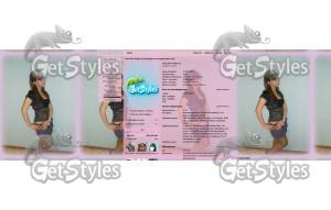 Милашка тема для контакта