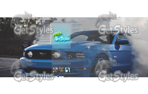 Mustang Theme тема для контакта