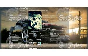 Chevrolet Camaro SS тема для контакта
